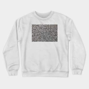 Tiny little stones on a stone beach. Crewneck Sweatshirt